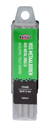 Metaalspiraalboor HSS Kelfort