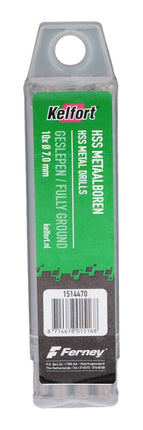 Metaalspiraalboor HSS Kelfort