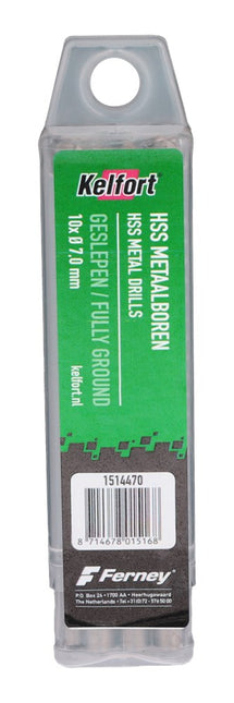 Metaalspiraalboor HSS Kelfort