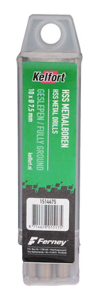 Metaalspiraalboor HSS Kelfort