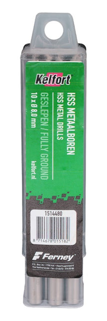 Metaalspiraalboor HSS Kelfort