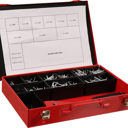 Assortimentskist blindklinknagel Kelfort