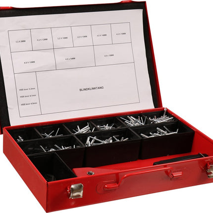 Assortimentskist blindklinknagel Kelfort