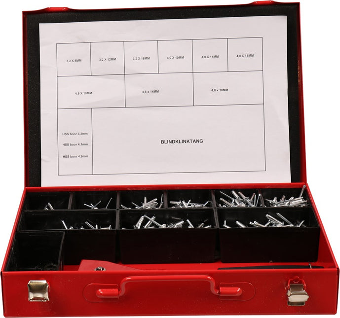 Assortimentskist blindklinknagel Kelfort