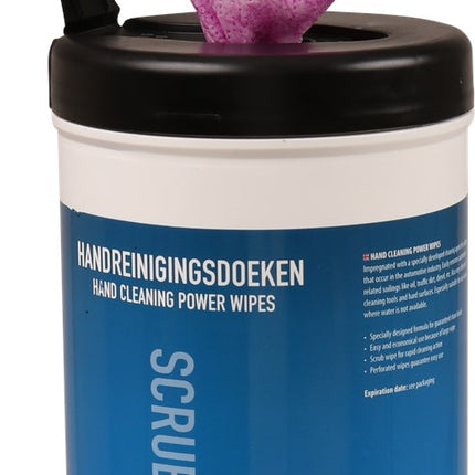 Handreinigingsdoeken met scrub Kelfort