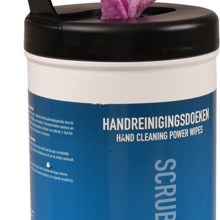 Handreinigingsdoeken met scrub Kelfort