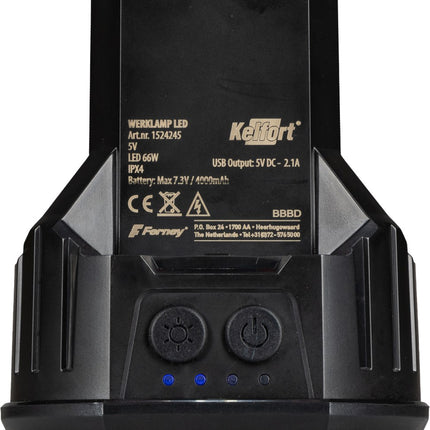 3 kops werklamp