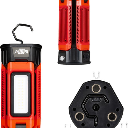3 kops werklamp