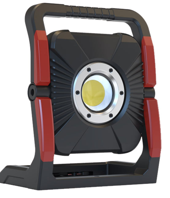 Bouwlamp met accu