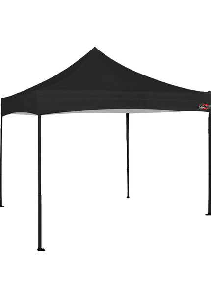 Doorwerktent zwart