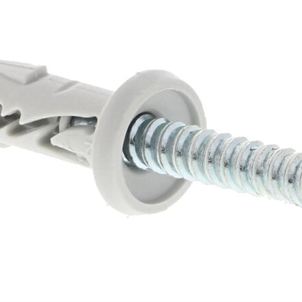 SPIT HIT M SLAGPLUG 6x30/5 P- MET KRAAG (1.000 STUKS IN ECO EMMER)