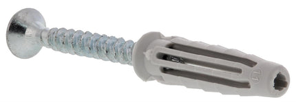 SPIT PRO6 UNIVERSELE PLUG 6X30 + SCHROEF- 1.000 STUKS IN ECO EMMER