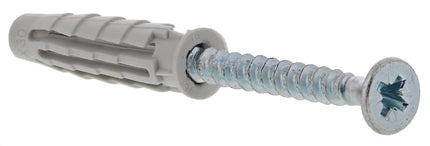 SPIT PRO6 UNIVERSELE PLUG 6X30 + SCHROEF- 1.000 STUKS IN ECO EMMER