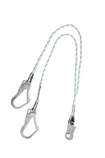 XSPlatforms RESTRAINT WHITE FORKED XL VANGLIJN 1,5M KERNMANTELLIJN