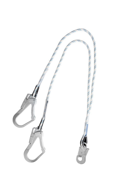 XSPlatforms RESTRAINT WHITE FORKED XL VANGLIJN 1,5M KERNMANTELLIJN
