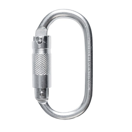 XSPlatforms TRIPLE-LOCK KARABINER STEEL KARABIJNHAAKSTAAL
