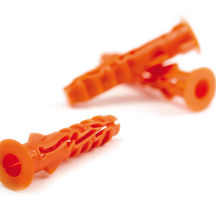 SPIT NYL PLUG D.6X30 - 2.000 STUKS      IN ECO EMMER - MET KRAAG