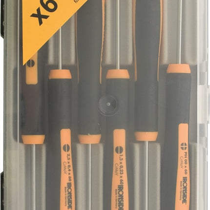 Precisieschroevendraaierset in doos dicht Ironside