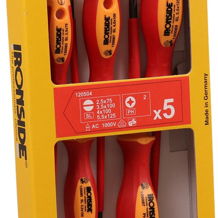 Elektriciënsschroevendraaierset Ironside