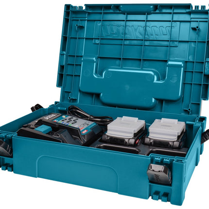 Makita Startset XGT DC40RC/2XBL4025 DC40RC 2 X BL4025 – 191V27-4