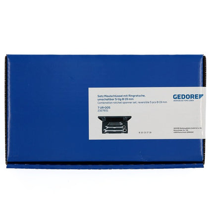 Afbeelding Gedore ringratel-steeksleutelsets 7 UR-005