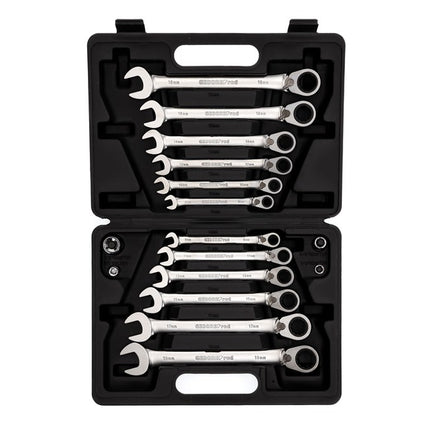 Afbeelding Gedore ringratel-steeksleutelsets R07203016
