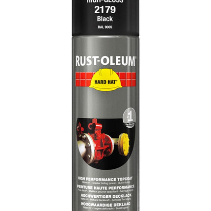 RUST-Oleum Spuitbus Zwart 500 ML - 2179 - RAL9005 – 1551660