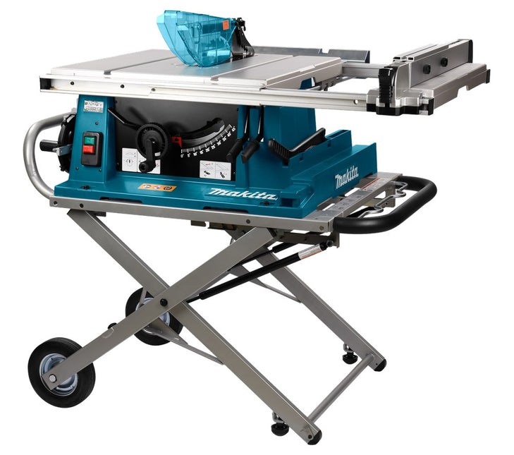 Makita 2704NX1 230V Tafelzaag 260mm Tafelzaagmachine Onderstel