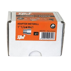 SPIT Hybrid Adapter voor Natboren 1 1/4" > M41 - 654721