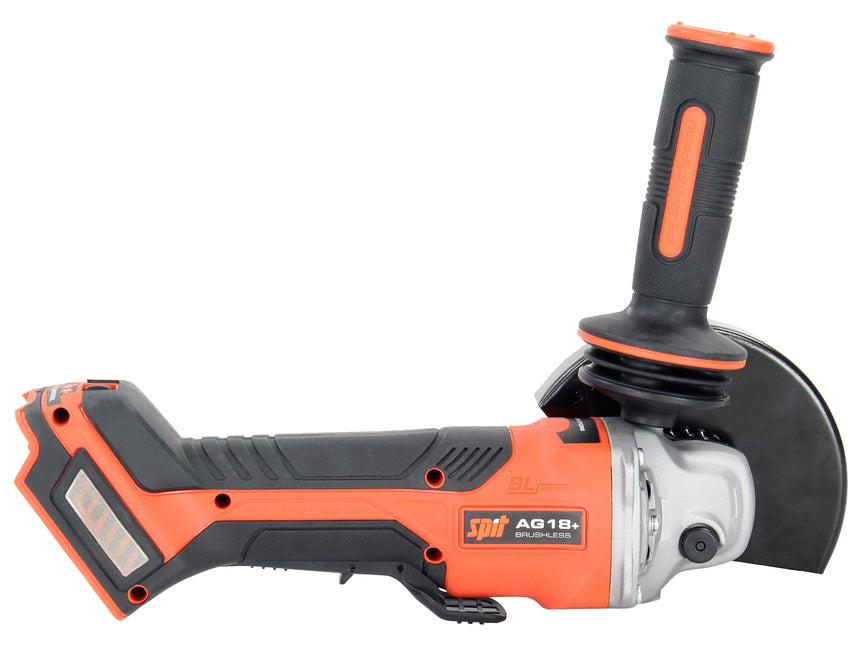 SPIT AG18+ Accu Haakse Slijper 125mm 18V in Koffer - 054560