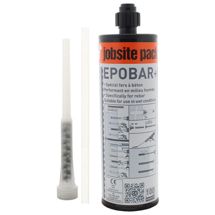 SPIT EPOBAR+ INJECTIEMORTEL 410 ML      - 25 STUKS IN DOOS