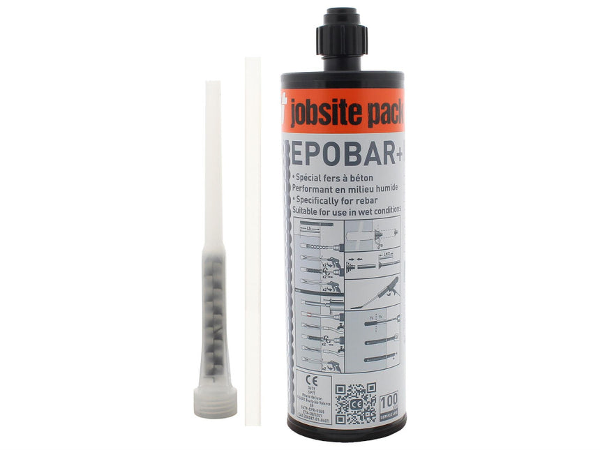 SPIT EPOBAR+ INJECTIEMORTEL 410 ML      - 25 STUKS IN DOOS