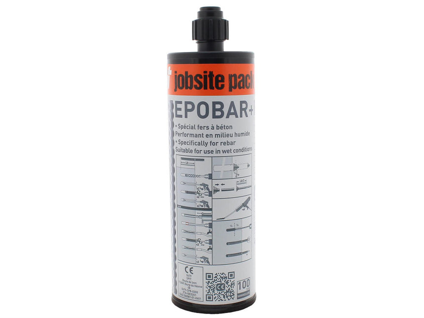 SPIT EPOBAR+ INJECTIEMORTEL 410 ML      - 25 STUKS IN DOOS