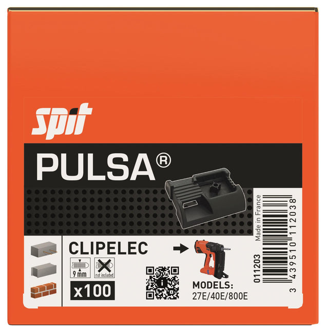 SPIT Clip Elec 100st - 011203