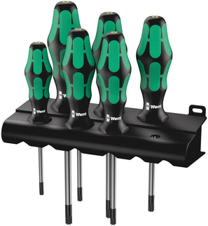 367/6 TORX® BO Kraftform Plus TORX® BO-Schroevendraaierset + houder, 6 -delig