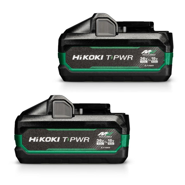 HiKOKI TWIN PACK BSL3640MVT ACCU 36V           4,0Ah/18V 8,0Ah