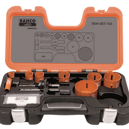 Bahco Gatzagenset Bimetaal 11D – 3834-SET-103