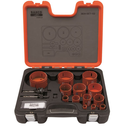 Bahco Gatzagenset Bimetaal 18D – 3834-SET-152