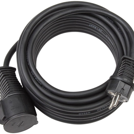 Brennenstuhl VERLENGSNOER VOOR BOUWPLAATSEN IP44 10M ZWART H07RN-F 3G1,5