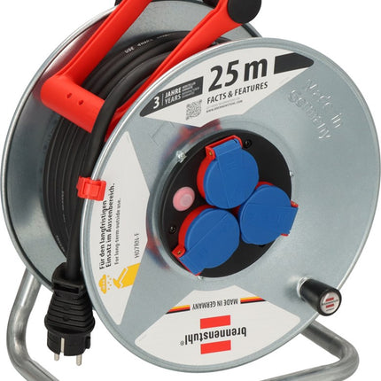 Brennenstuhl Garant S IP44 Kabelhaspel 25M H07RN-F 3G2,5 – 1198350
