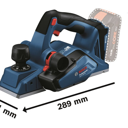 BOSCH GHO 18V-26 ACCU SCHAAFMACHINE     IN L-BOXX