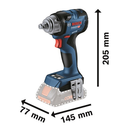 Bosch GDS 18V-330 HC Accu Draaislagmoeraanzetter - 06019L5003