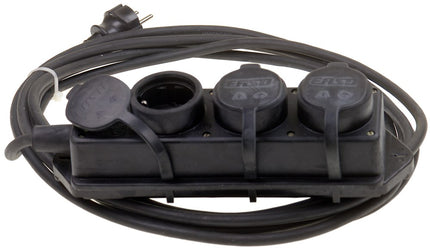 Afbeelding Connectra contactblok volrubber 3-voudig