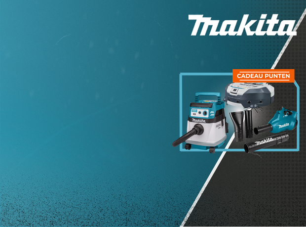Banner image for: <h2>MAKITA<br/>CADEAUWINKEL</h2>