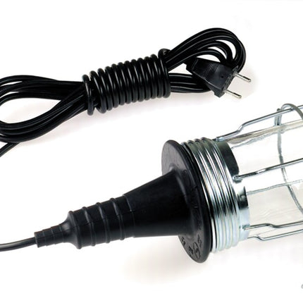 Eurolux Looplamp Rubber 60 WATT 230V met Draadkorf 5MTR – 52005