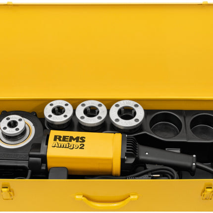 REMS Amigo 2 Draadsnijmachine Set R 1/2+3/4+1+1 1/4 - 540028 R220