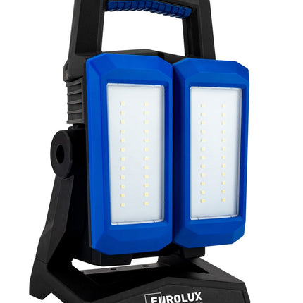Eurolux LED Accu Bouwlp TWIN-SPOT 4500 – 55.102.50