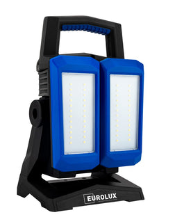 Eurolux LED Accu Bouwlp TWIN-SPOT 4500 – 55.102.50
