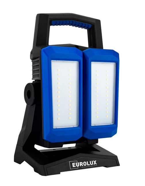 Eurolux LED Accu Bouwlp TWIN-SPOT 4500 – 55.102.50