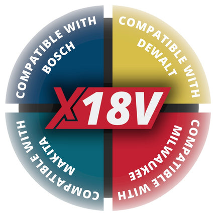 Afbeelding LEVELFIX 18v adapter bosch X18V Bosch